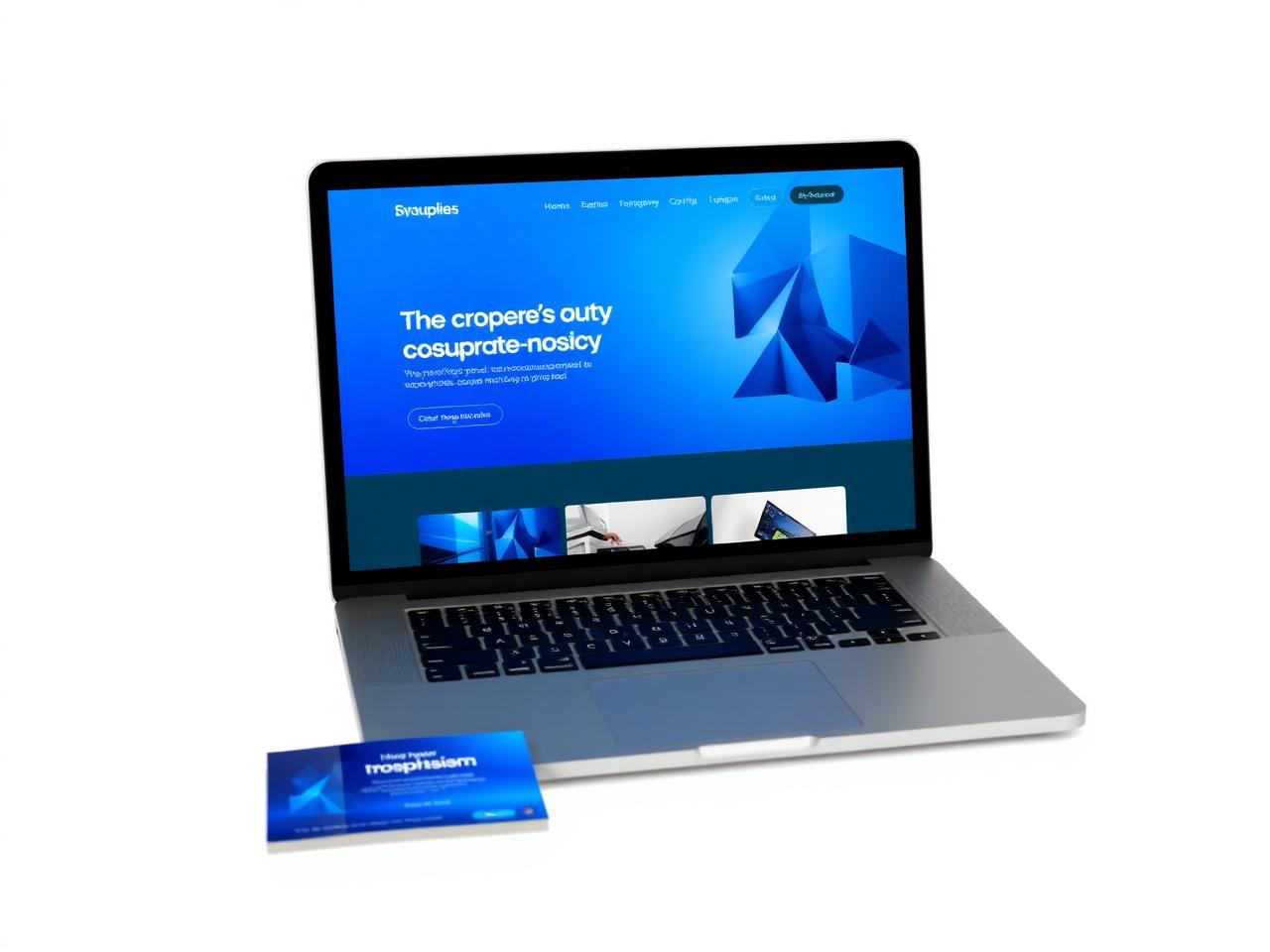 Premium business website preview